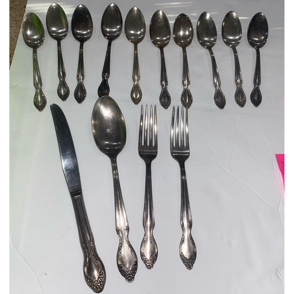 International Silver 1955 Lady Densmore Silverplate 14 PCs